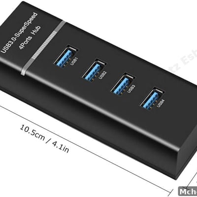 usb 3.0 hub 4 port splitter