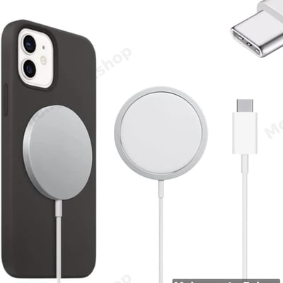 WiWU Wi-W009 magnetic wireless charger 15W white