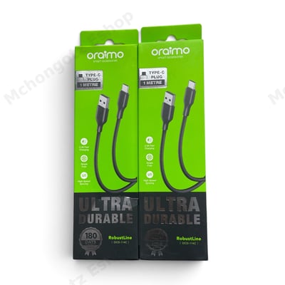 ULTRA DURABLE ORAIMO RobustLine OCD-114C USB to Type C Cable | 1M | 5V/2A