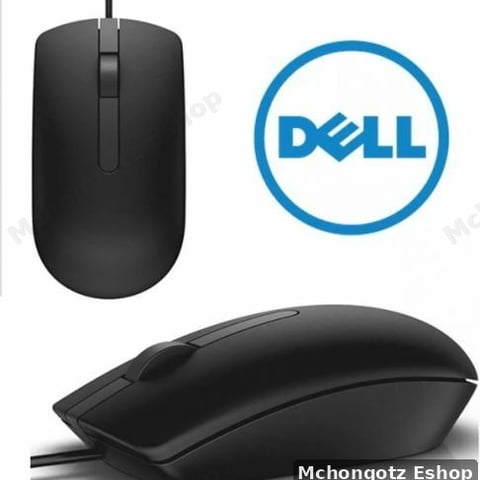 Dell MS116 Wired USB Optical Mouse (Blue Box)
