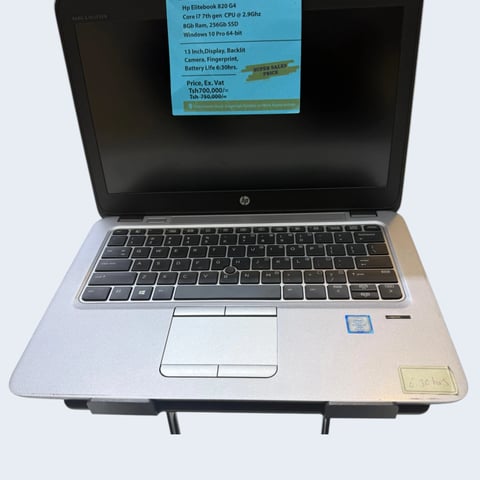 HP EliteBook 820 G4 Core i7 7th Gen | 8GB RAM | 256GB SSD | 13" Laptop Price in Tanzania