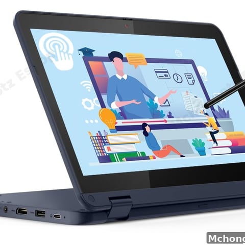 Lenovo 500w Gen 3 x360 Refurbished Laptop (Pentium N6000, 8GB RAM, 128GB SSD)
