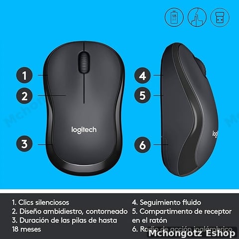 Logitech M220 Silent Wireless Mouse