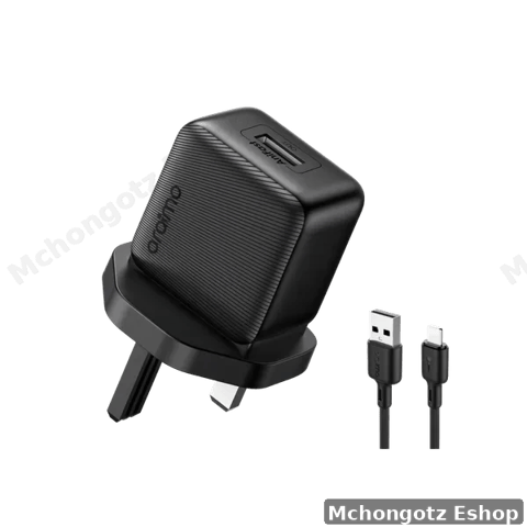ORAIMO USB TO TYPE C | PowerCube 10 Wall Charger Kit (OCW-1111UM, 10W, Multi-Cable)