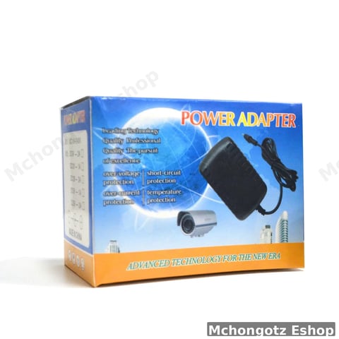 12V 2A Universal Power Adapter (5.5mm x 2.1mm DC Plug)