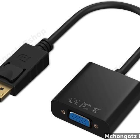 DisplayPort (DP) to VGA Adapter Converter (1080P)