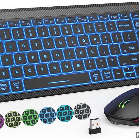 K220 Wireless Keyboard & RGB Mouse Combo