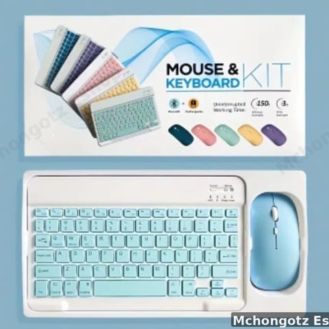 MOUSE AND KEYBOARD KIT | Wireless Keyboard and Mouse Combo Set (Compact 24cm)