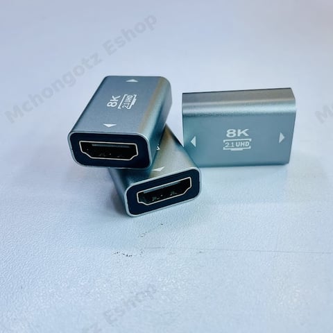 HDMI EXTENDER 8K Female to Female Connector (HDMI 2.1 Aluminum Adapter)