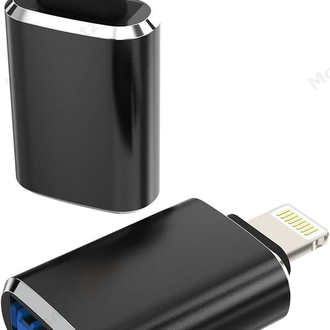 Lightning to USB 3.1 | iPhone OTG Adapter 2-Pack