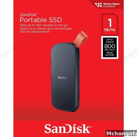 SanDisk Portable SSD 1TB USB 3.2 Gen 2 USB-C
