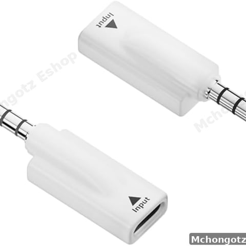 TYPE C Female to 3.5mm Male Audio Adapter (16bit/48KHz Dongle)