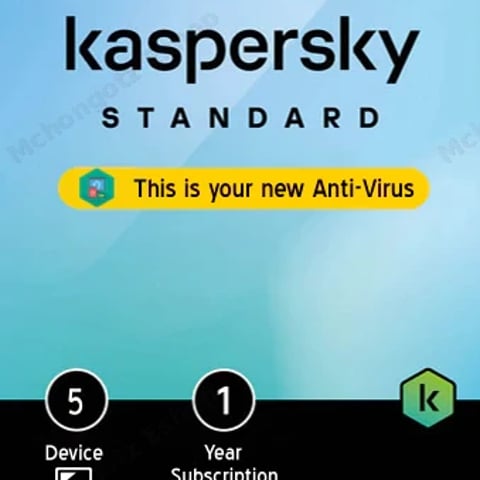 5 Users License Kaspersky Standard Antivirus