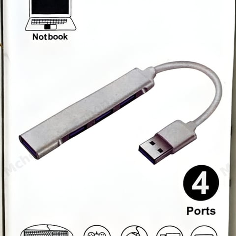 USB 3.0 4-Port Hub | 1 USB 3.0 + 3 USB 2.0 Multi-Port Adapter Price in Tanzania