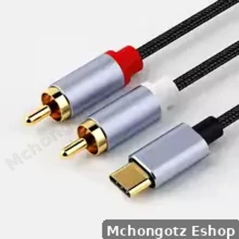 usb c | type c to 2 rca cable 1.5M audio video adapter  OTG