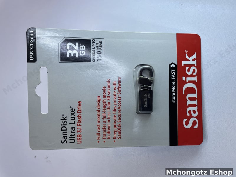 32GB SanDisk Ultra Luxe USB 3.1 Flash Drive