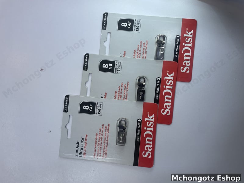 8GB SanDisk Ultra Luxe USB 3.1 Flash Drive