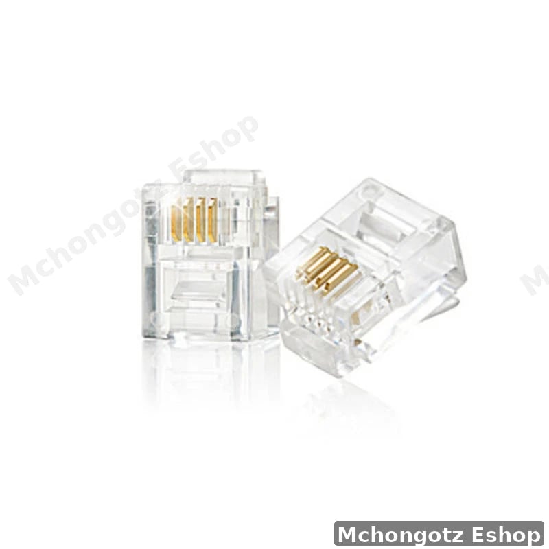 RJ11 6P4C Telephone Connector
