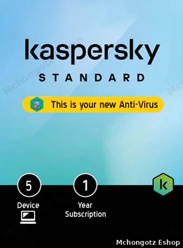 Kaspersky Standard Antivirus 5 Users License