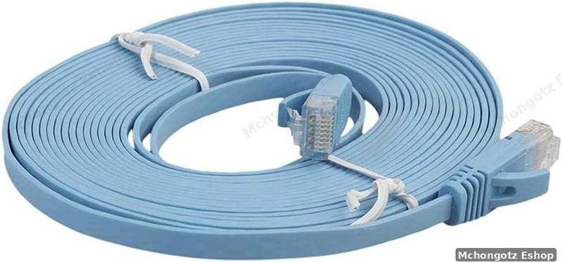 Flat Cat 6 LAN Cable 20M Ethernet Network Cable