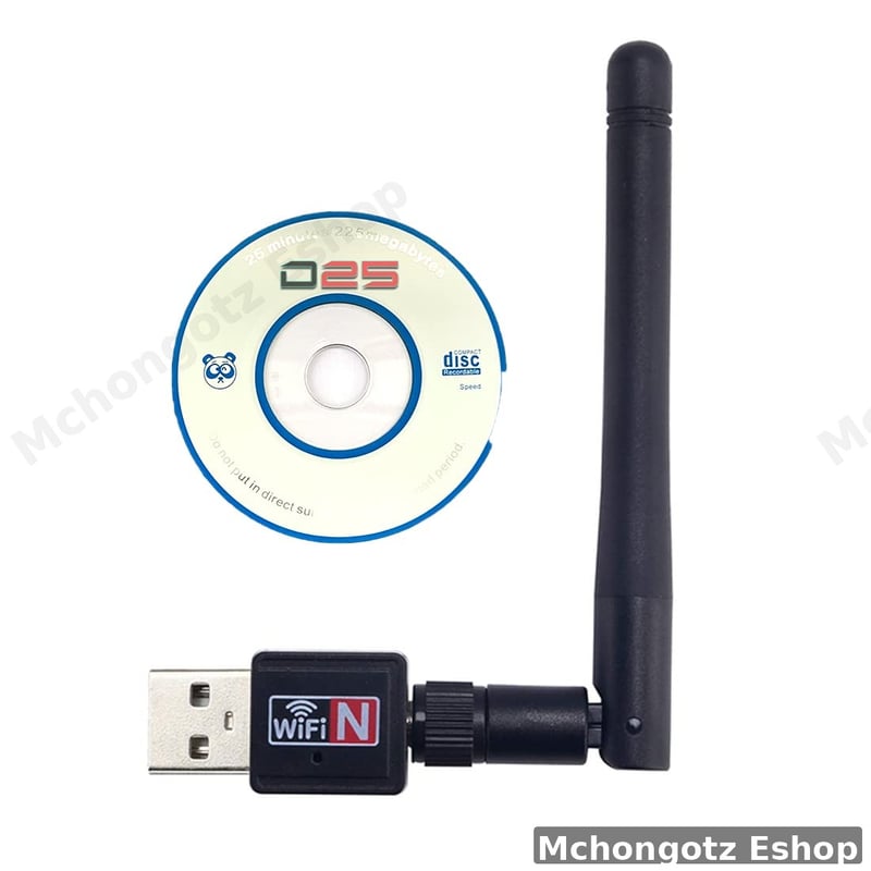 USB WiFi Adapter 600Mbps | 802.11n/g Wireless Receiver with External Antenna Price in Tanzania