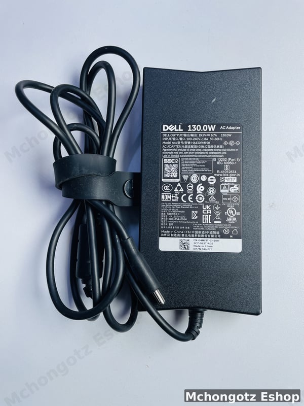 Dell 130W AC Power Adapter (19.5V 6.67A, 4.5mm Small Pin)