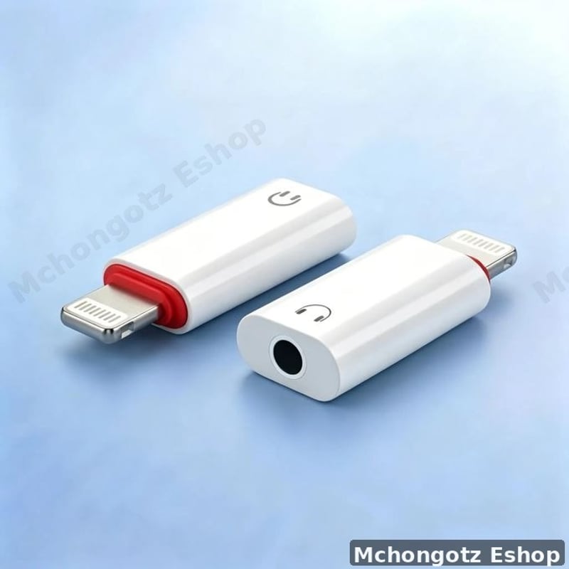 lightning to 3.5mm aux audio adapter dac playback only white