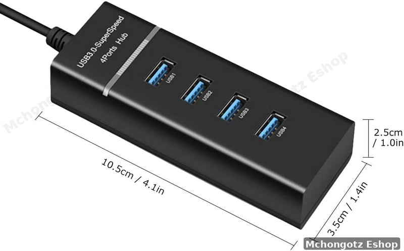 usb 3.0 hub 4 port splitter
