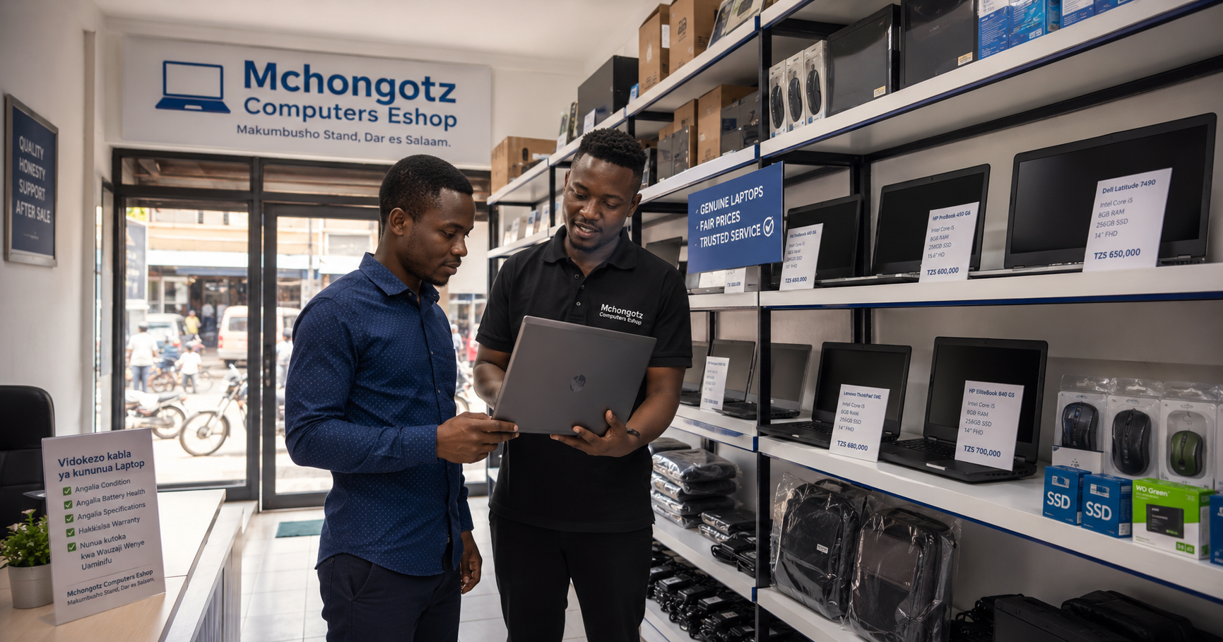 How to Buy a Genuine Laptop in Dar es Salaam 2026: Avoid Fake Specs, Bad Batteries & Wrong Deals