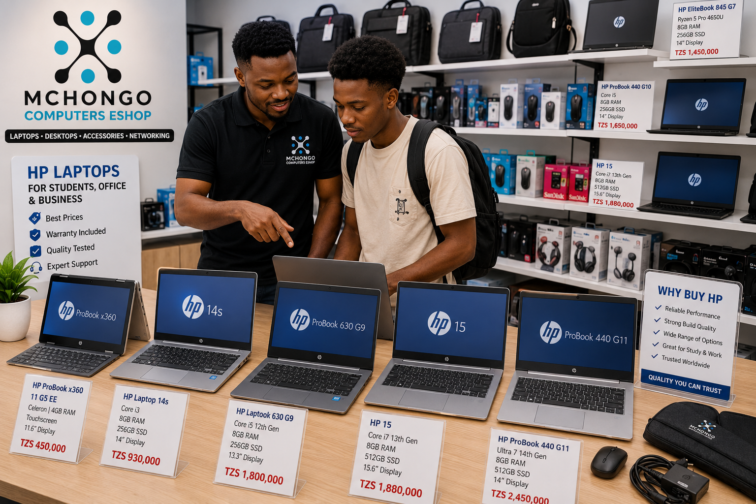 HP Laptop Prices in Tanzania 2026: Best HP Laptops for Students, Office & Business