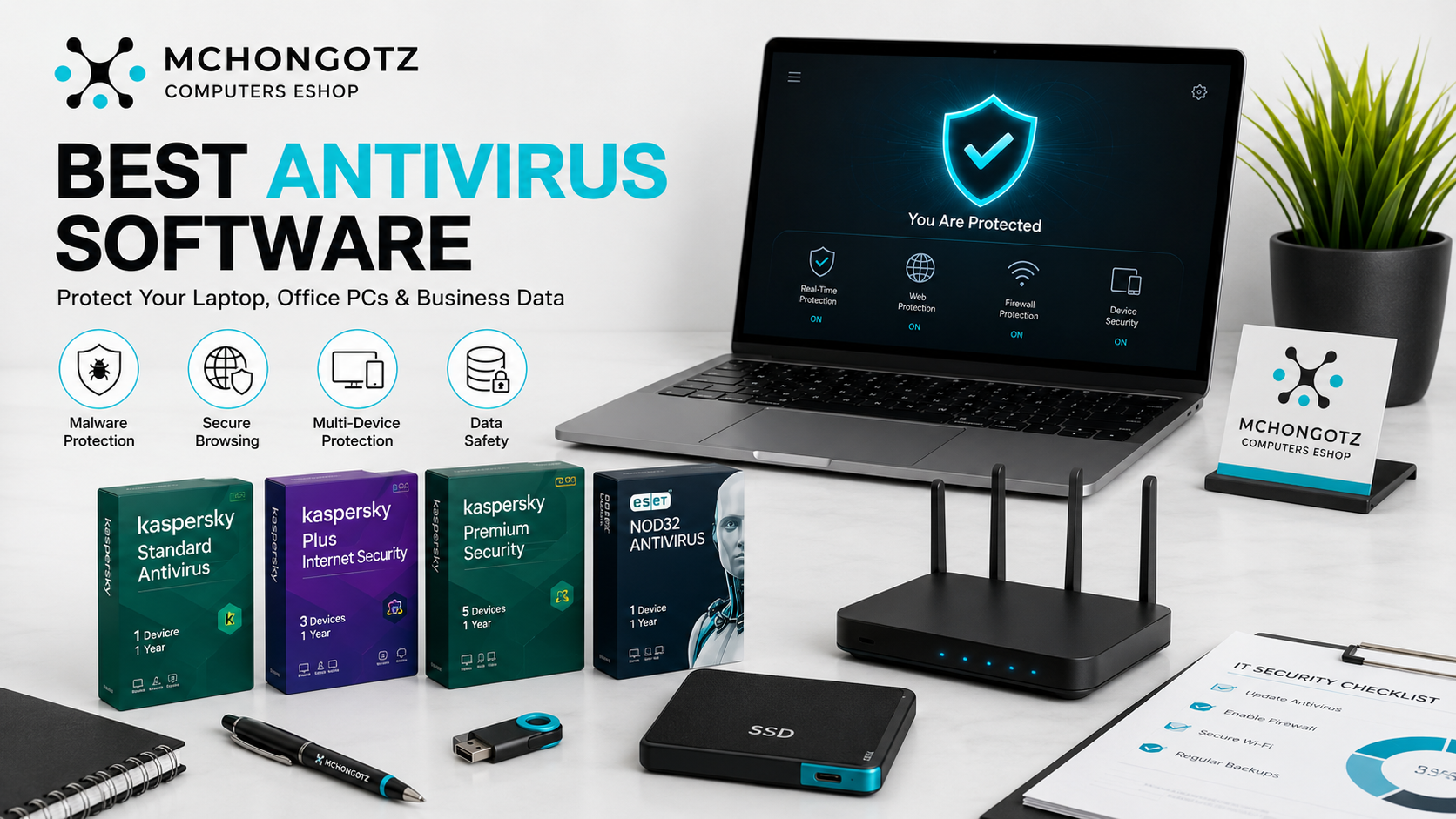 Best Antivirus Software in Tanzania 2026: Protect Your Laptop, Office PCs & Business Data