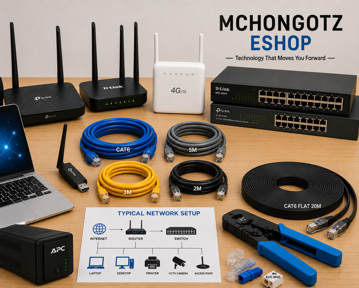Best Networking Accessories in Tanzania 2026: Routers, LAN Cables, Switches & WiFi Setup Guide