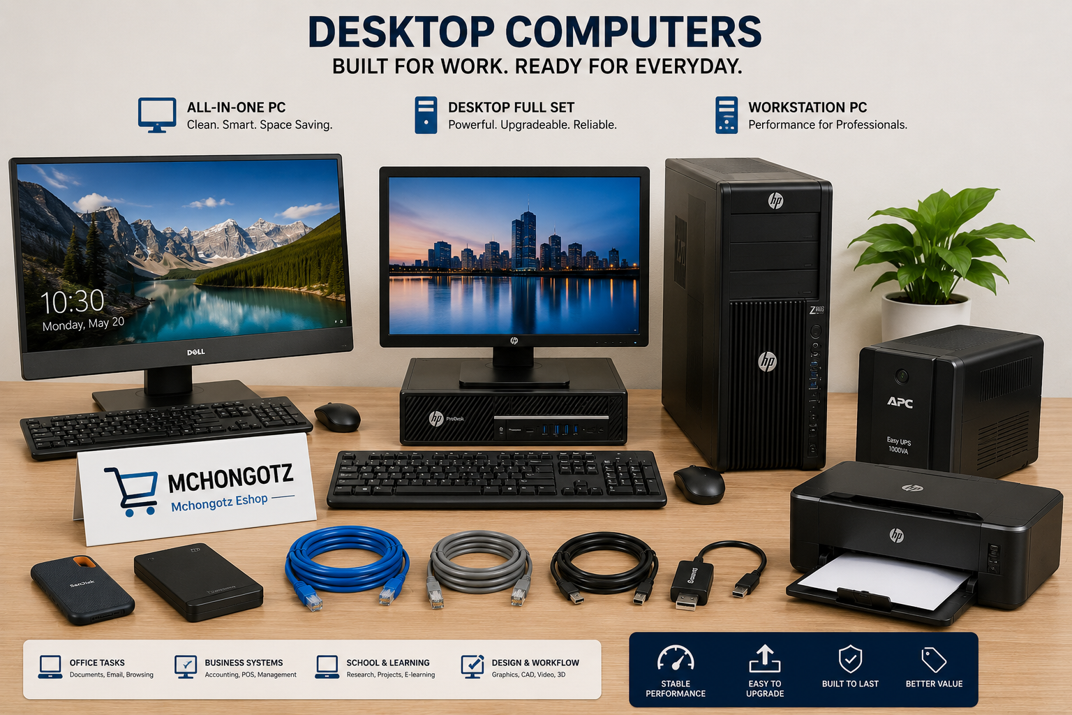 Desktop Computer Prices in Tanzania 2026: Best PCs for Office, School, Business & Home