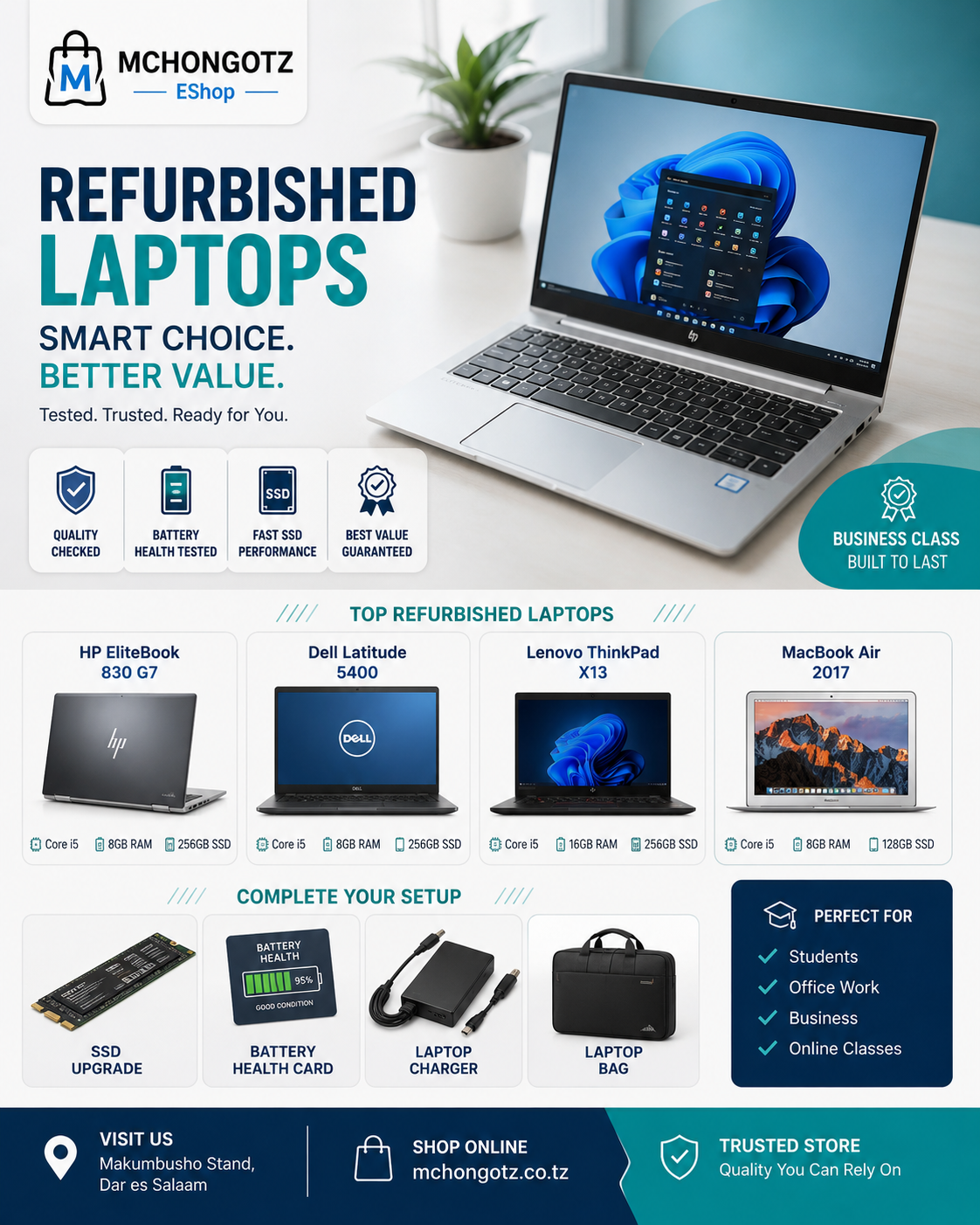 Refurbished Laptop Prices in Tanzania 2026: How to Buy a Good Used Laptop Without Regret