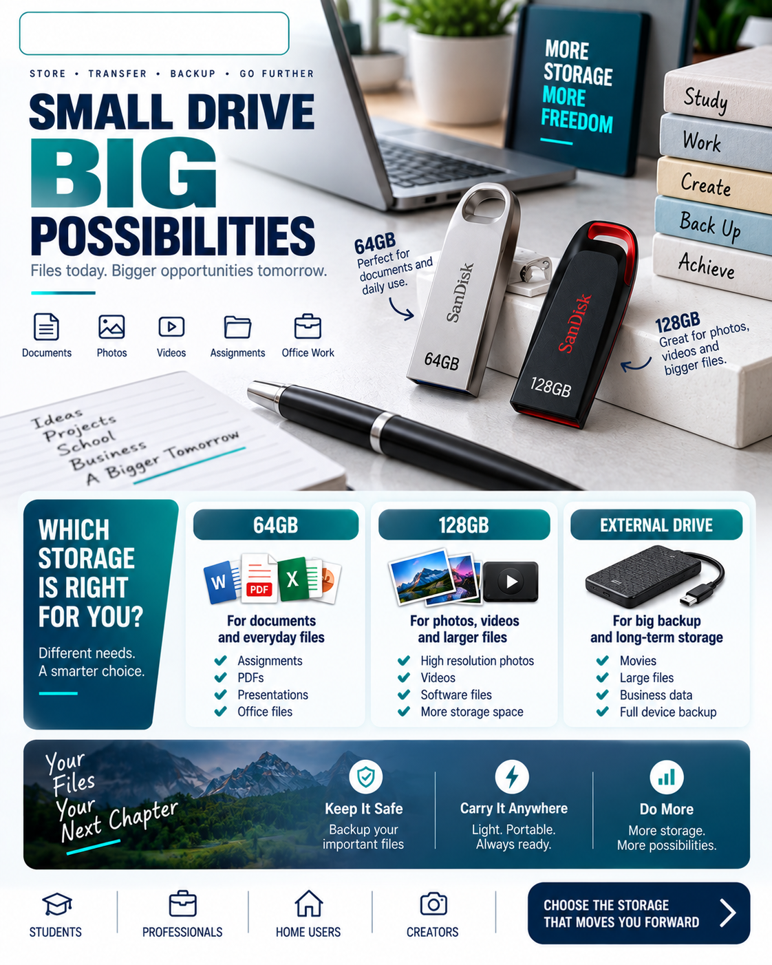 64GB Flash Drive in Tanzania: Is It Enough or Should You Buy 128GB?