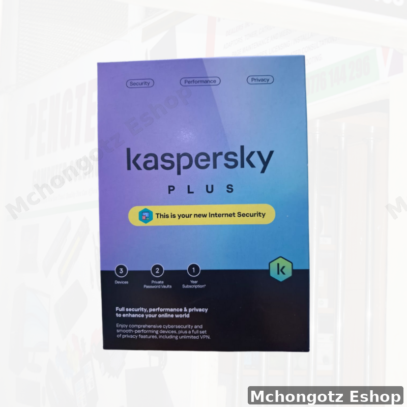3 Users Kaspersky Plus Internet Security 2024 1 Year Licences