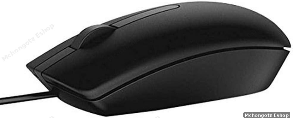 Dell MS116 Wired USB Optical Mouse (Blue Box)