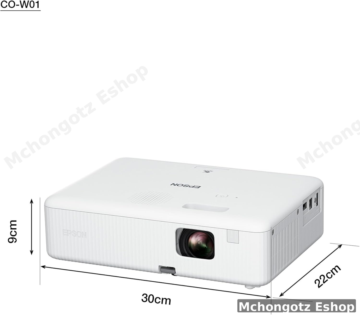 Epson CO-W01 Projector | 3000 Lumens | WXGA HD Projector Price in Tanzania