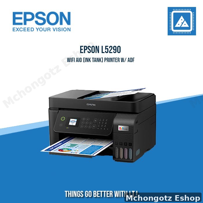 Epson EcoTank L5290 All-in-One WiFi Printer | Print, Scan, Copy, Fax | Price in Tanzania
