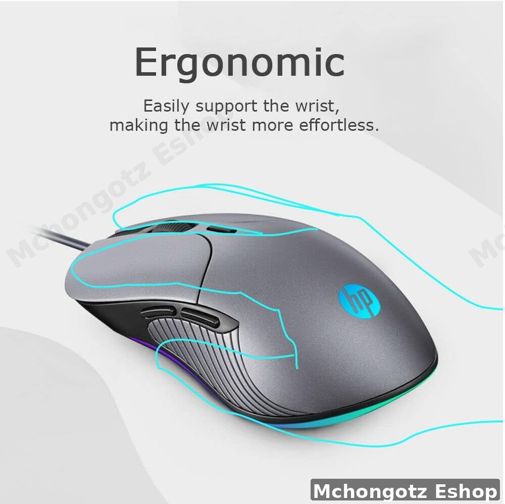 HP M280 USB Gaming Mouse (6 Buttons, LED)