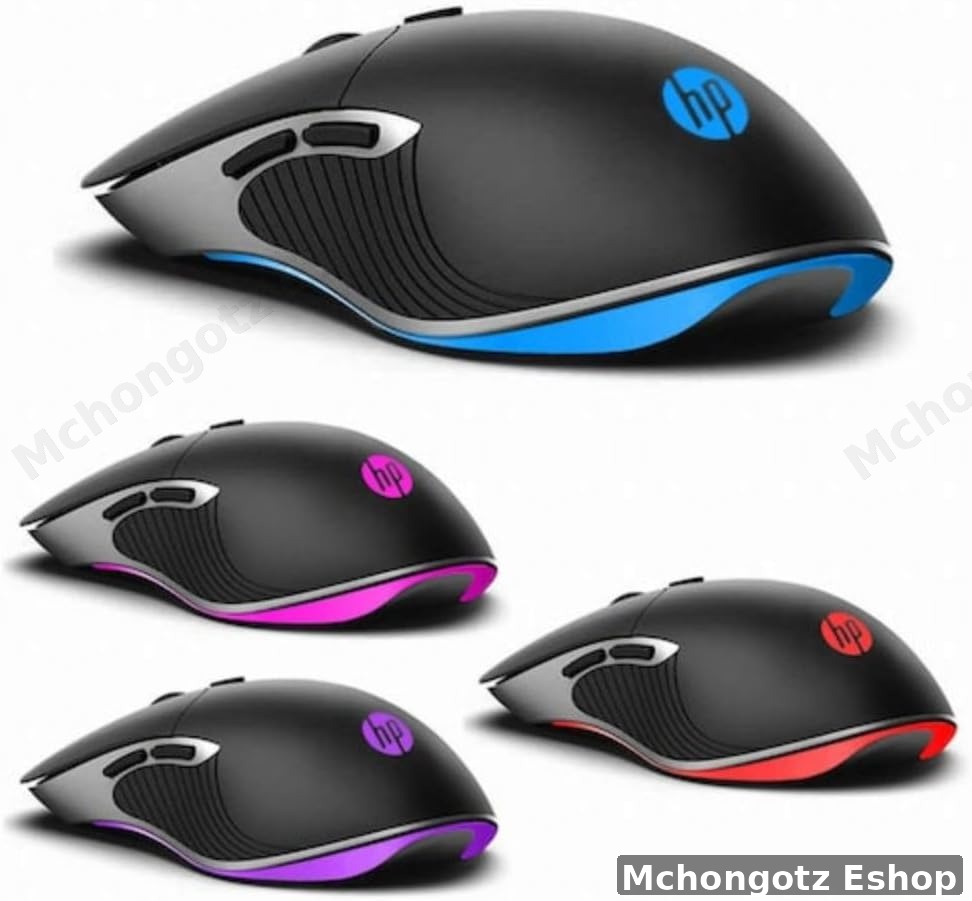 HP M280 USB Gaming Mouse (6 Buttons, LED)
