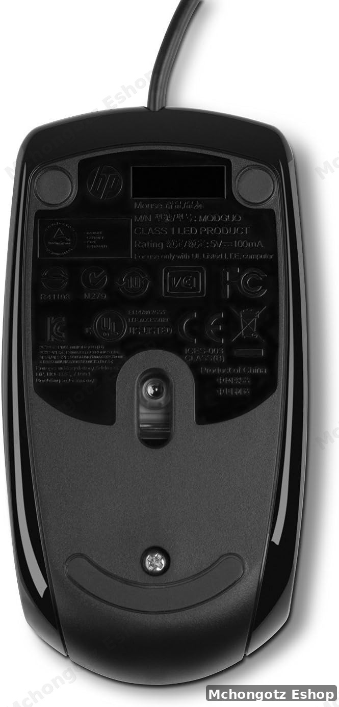 HP X500 Optical Wired USB Mouse