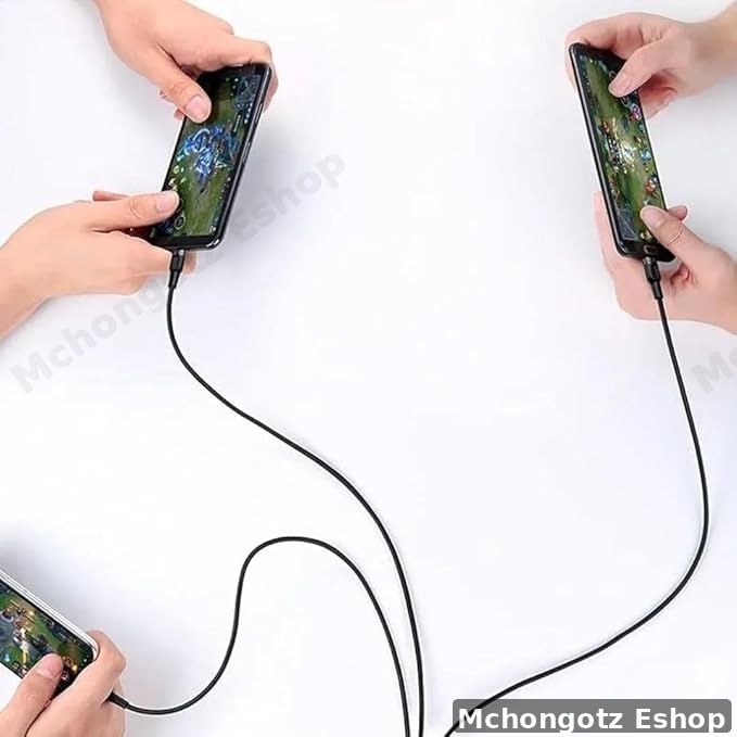 LDNIO 3-in-1 Fast Charging Cable LC93AIO (Lightning/Type-C/Micro, 1.2m)