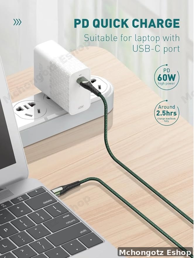 LDNIO USB-C to USB-C Fast Charging Cable LC101
