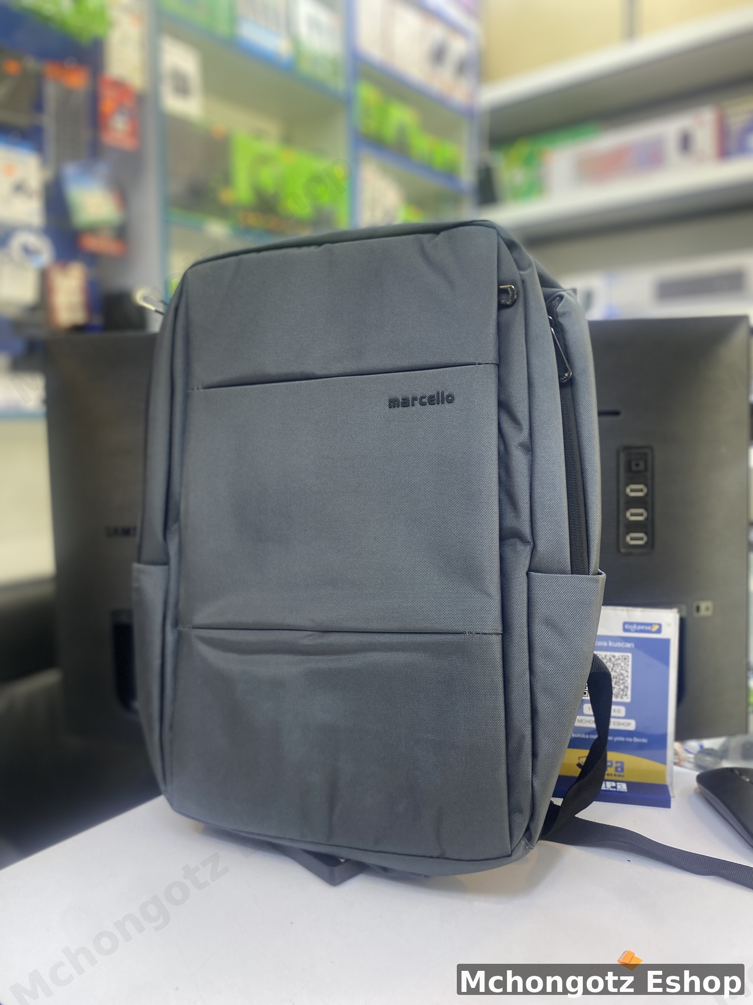 Marcello Laptop Backpack 17" (17167 Leisure Life Fashion Sense)