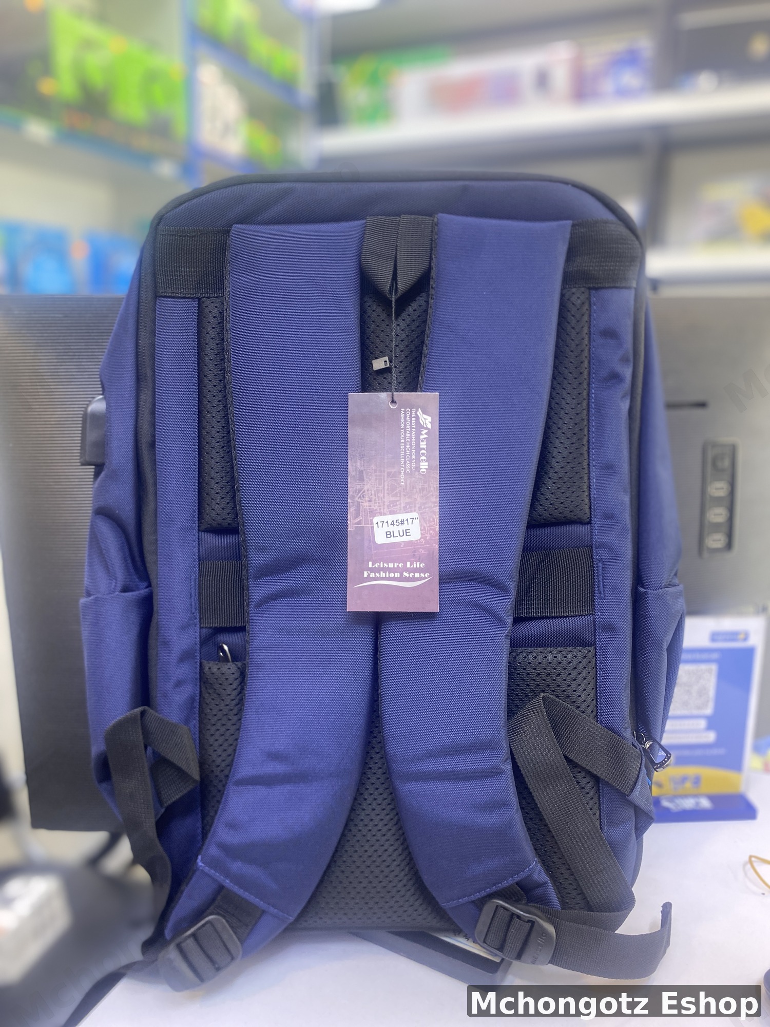 Marcello Laptop Backpack 17" (17167 Leisure Life Fashion Sense)