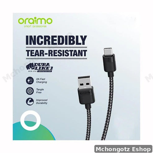 Oraimo DuraLine 3 USB-C Charging Cable (OCD-C32, 1M)