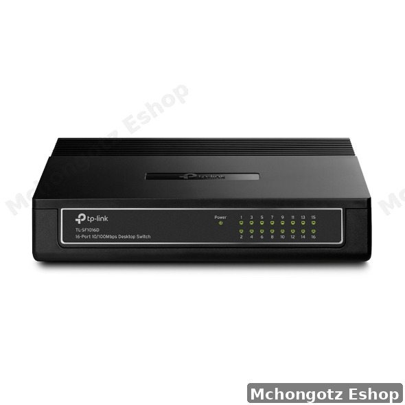 TP-Link 16-Port Desktop Switch (TL-SF1016D, 10/100Mbps)