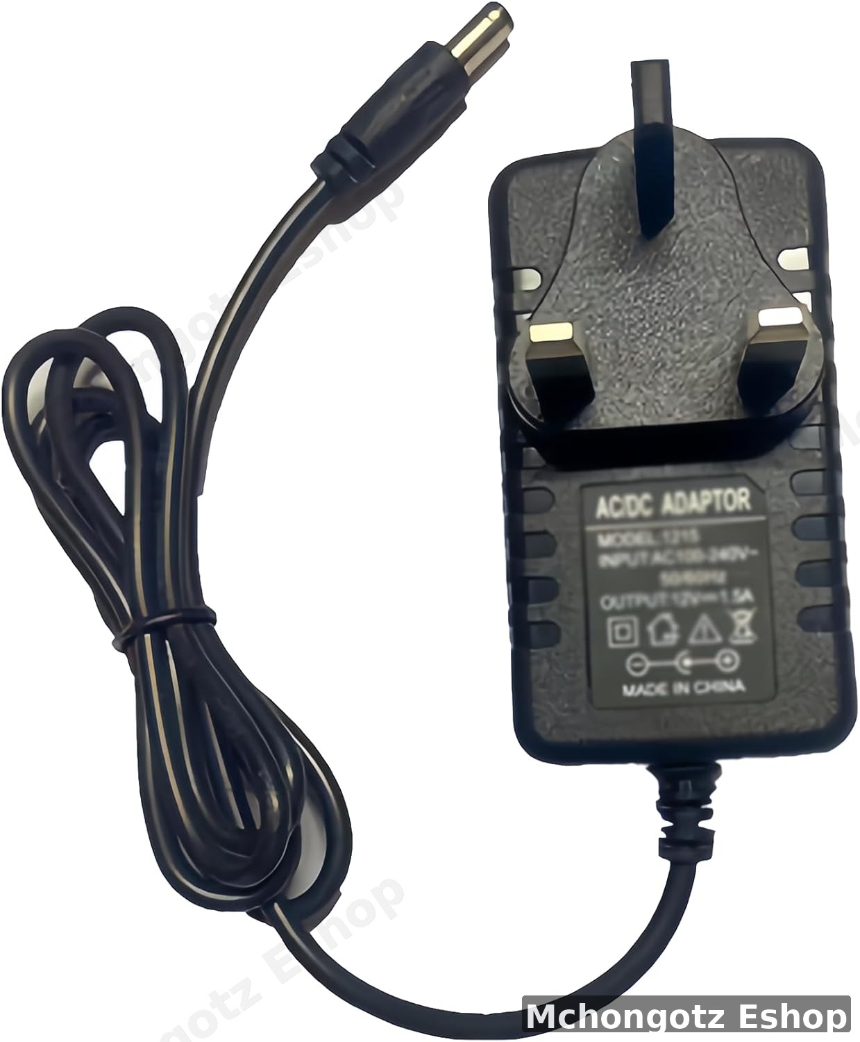 12V 2A Universal Power Adapter (5.5mm x 2.1mm DC Plug)