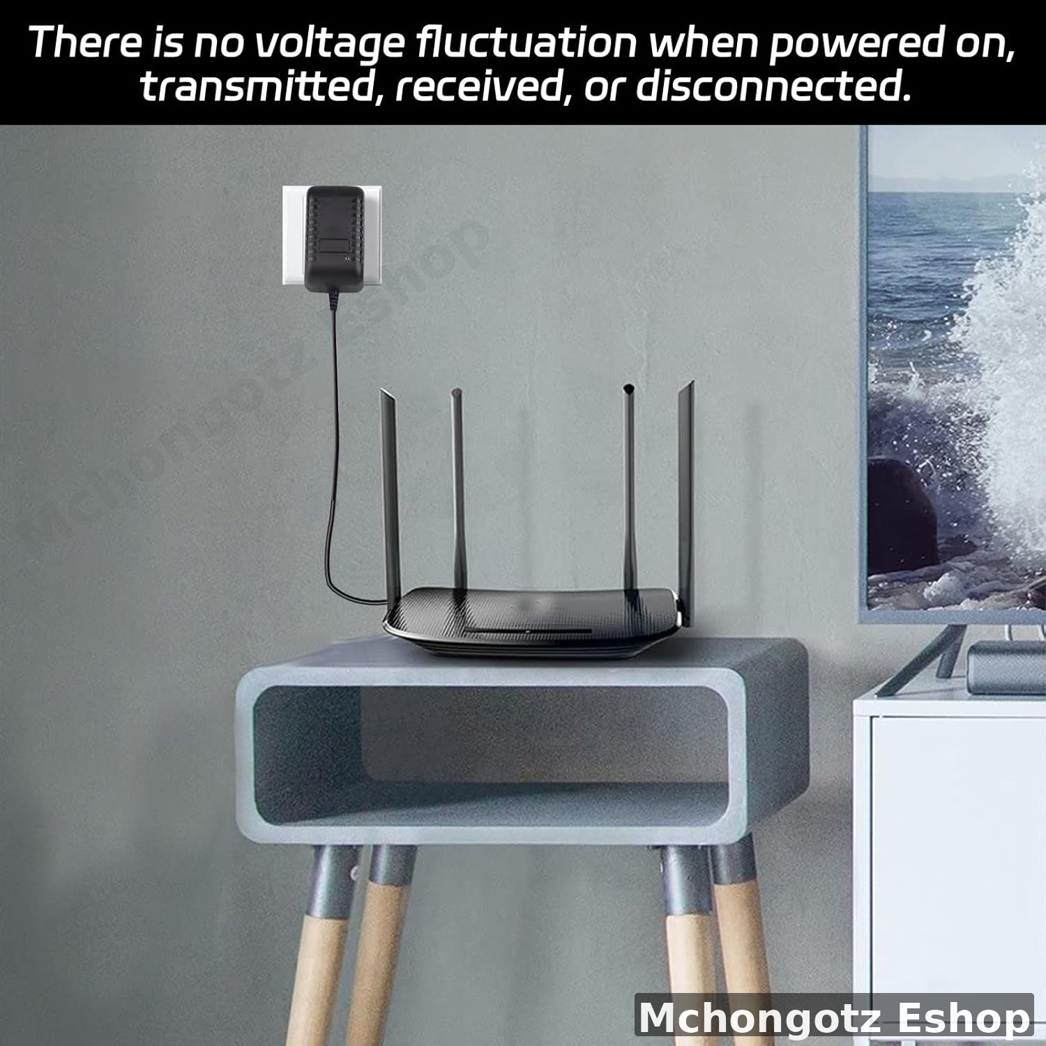 12V 2A Universal Power Adapter (5.5mm x 2.1mm DC Plug)